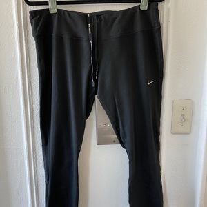 Nike Black Running Capri